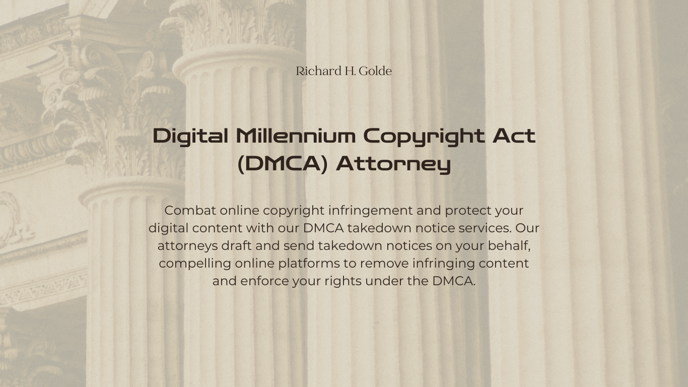 DMCA Representation